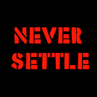 Never Settle- One Plus Official Tagline Lover Design Lightweight Hoodie | Artistshot