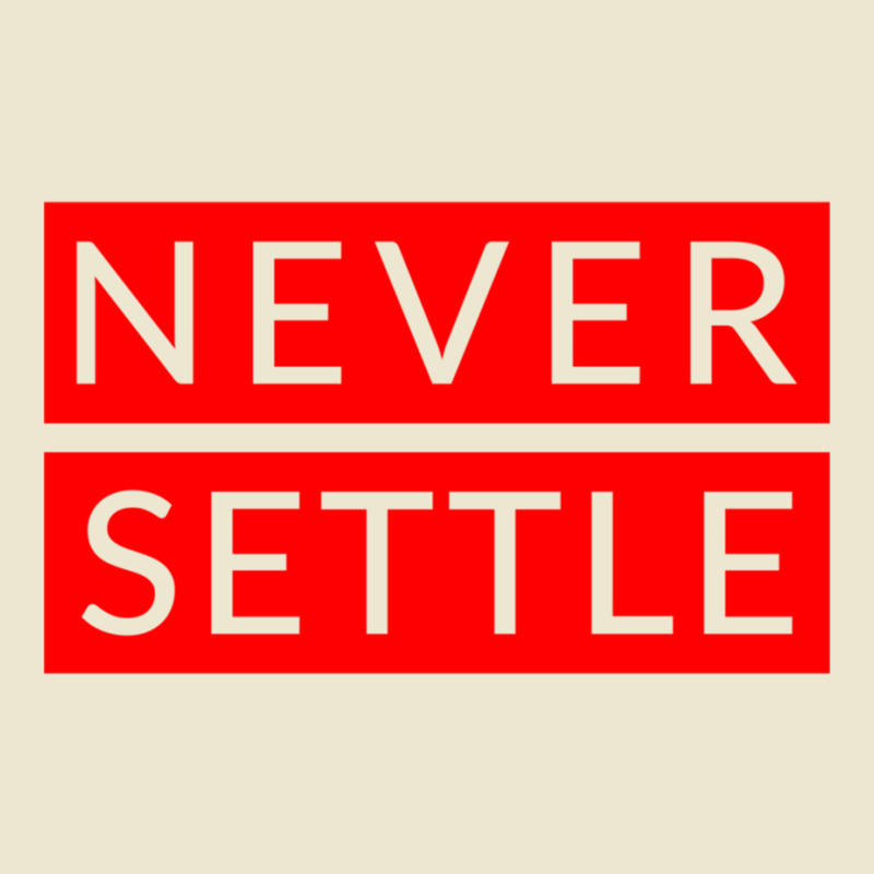 Never Settle Oneplus Red Cropped Hoodie by STEVEHICKS | Artistshot