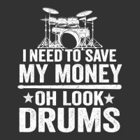 I Need To Save My Money Oh Look Drums Jokes Drummer Baby Bodysuit | Artistshot