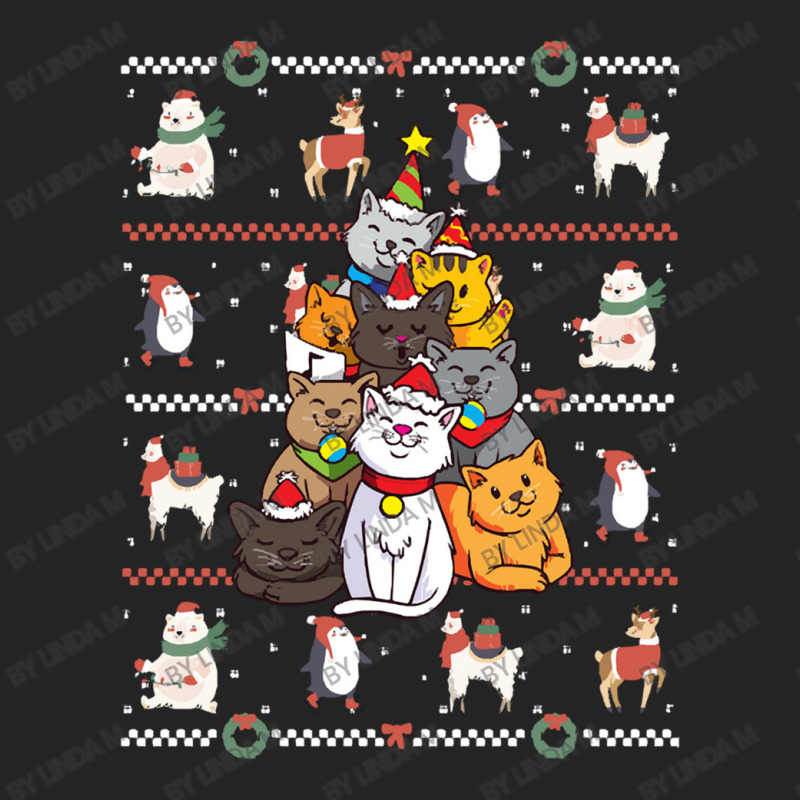 Cat Tree Cat   Cat Tree Christmas 3/4 Sleeve Shirt | Artistshot