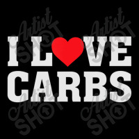 I Heart Love Carbs Food Quote Humor Saying Youth Jogger | Artistshot