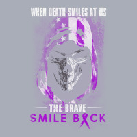 Limited Edition When Death Smiles At Us The Brave Smile Back Alzheimer Tank Dress | Artistshot