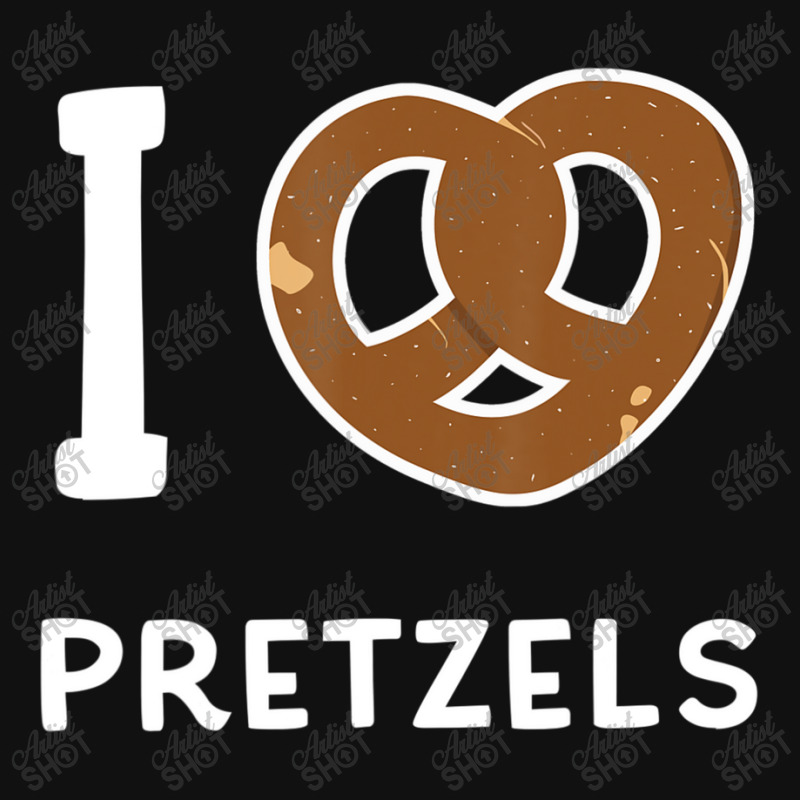 I Love Pretzels Food Quote For Pretzel Day Graphic Youth T-shirt by namnguyen | Artistshot