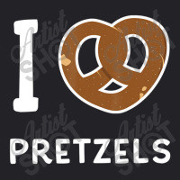 I Love Pretzels Food Quote For Pretzel Day Youth Tee | Artistshot