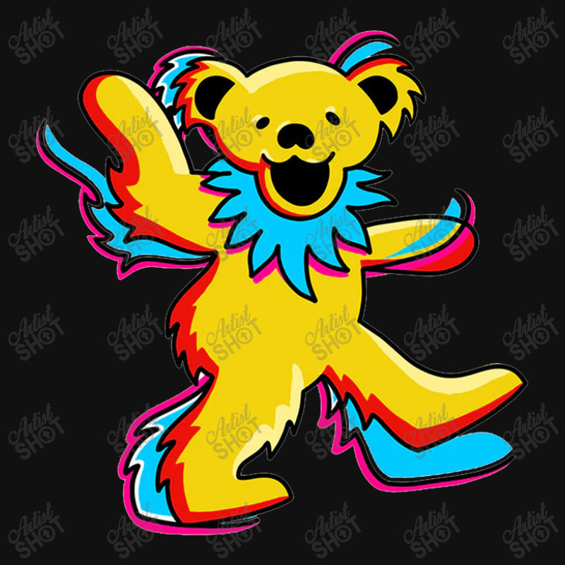 Dancing Grateful Bears Metal Print Vertical | Artistshot