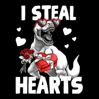 Limited Edition Valentines Day Trex Lover I Steal Hearts For Boys For Lightweight Hoodie | Artistshot