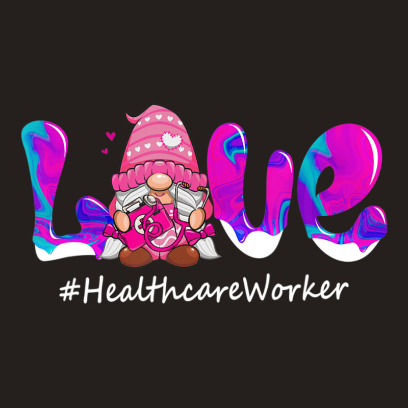 Trending Valentines Day Gnome Love Healthcare Worker Nurse Tank Top | Artistshot