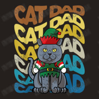 Retro Vintage Cats British Shorthair Cat Dad Christmas Tank Top | Artistshot