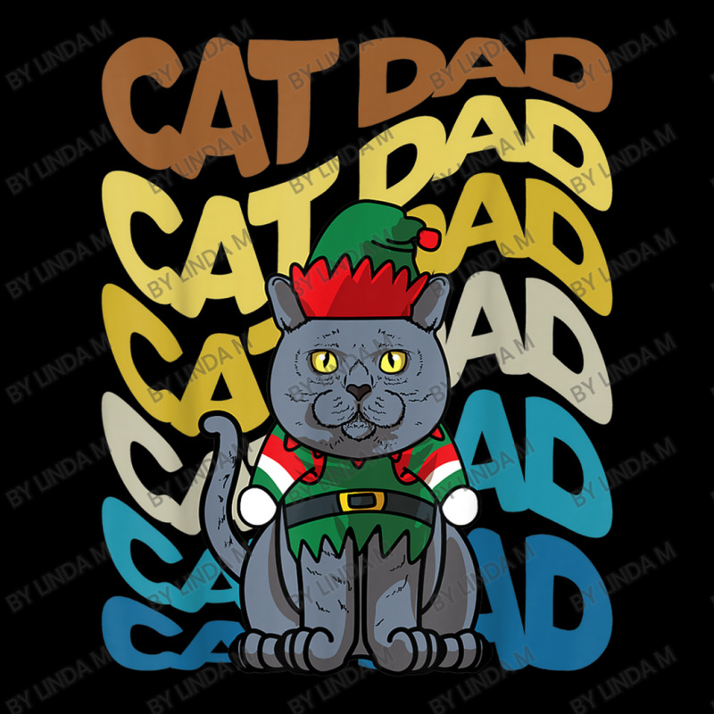 Retro Vintage Cats British Shorthair Cat Dad Christmas Long Sleeve Shirts | Artistshot