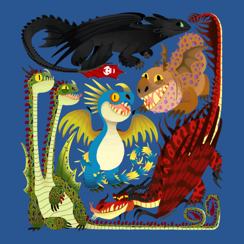 Httyd Toothless And The Dragon Gang Aesthetic T-shirt | Artistshot