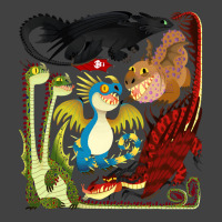 Httyd Toothless And The Dragon Gang Aesthetic Vintage T-shirt | Artistshot