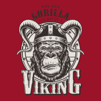 Who Said Gorilla Can Not Be A Viking Drawstring Bags By Yaseliluesl 