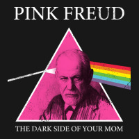 Pink Freud Dark Side Of Your Mom Nostalgia Flannel Shirt | Artistshot