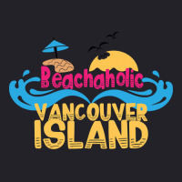 Limited Edition Beachaholic - My Addiction To Vancouver Island In Cana Unisex Sherpa-lined Denim Jacket | Artistshot