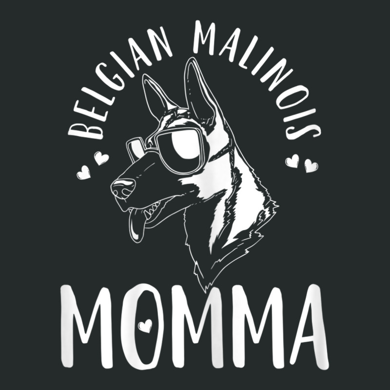 Belgian Malinois Momma Dog Mom Mama Gift Women's Triblend Scoop T-shirt by MATTODEKIRK | Artistshot