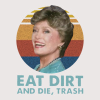 Funny Eat Dirt And Die Trash Blue Pocket T-shirt | Artistshot