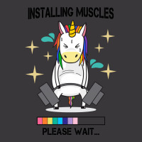 Installing Muscles Please Wait For Light Ladies Curvy T-shirt | Artistshot