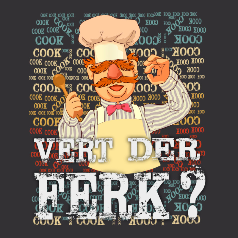 Texture Vert Der Ferk Cook Chef Vintage Hoodie by alhlomunurl | Artistshot