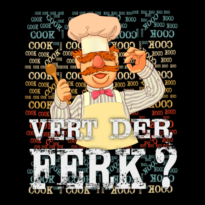 Texture Vert Der Ferk Cook Chef Cropped Hoodie by alhlomunurl | Artistshot