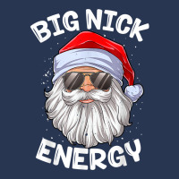 Big Nick Energy Funny Xmas Christmas Red Men Denim Jacket | Artistshot