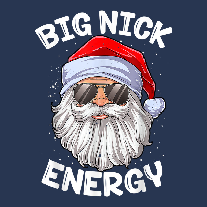 Big Nick Energy Funny Xmas Christmas Red Men Denim Jacket | Artistshot