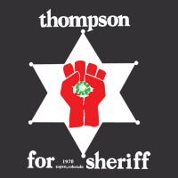 Hunter S Thompson For Sheriff Love Vintage Hoodie | Artistshot