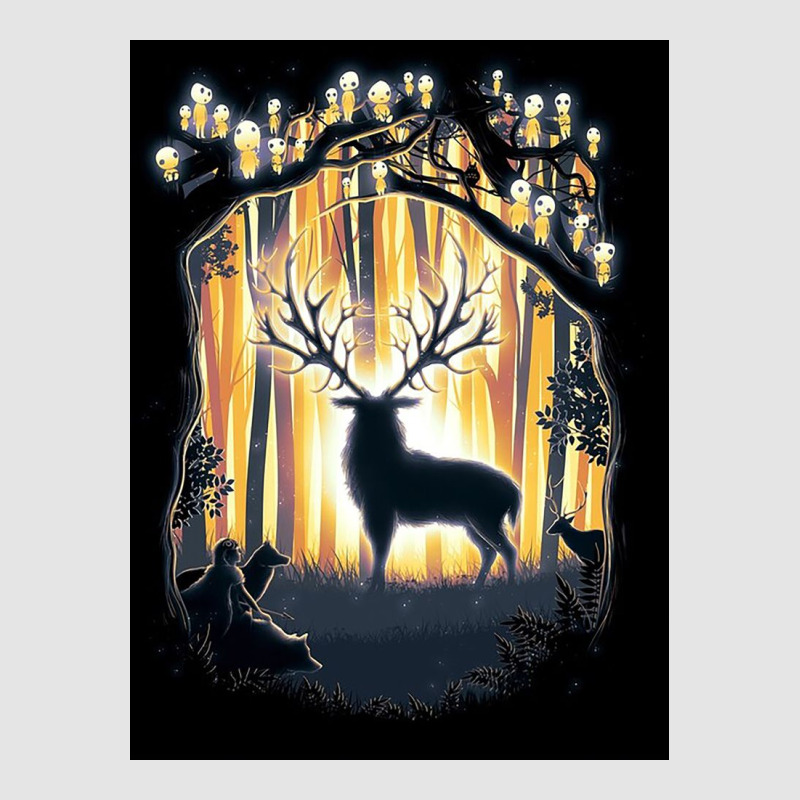 Deer God Exclusive T-shirt by sarahgordon | Artistshot