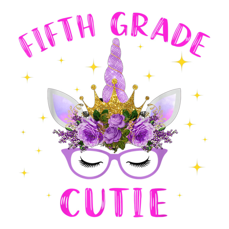 Fifth Grade Cutie Unicorn Face Lover 5th Grade Girl Gift Sticker | Artistshot