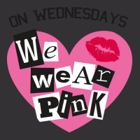 On Wednesdays We Wear Pink Burn Book Font  Music Vintage Hoodie | Artistshot