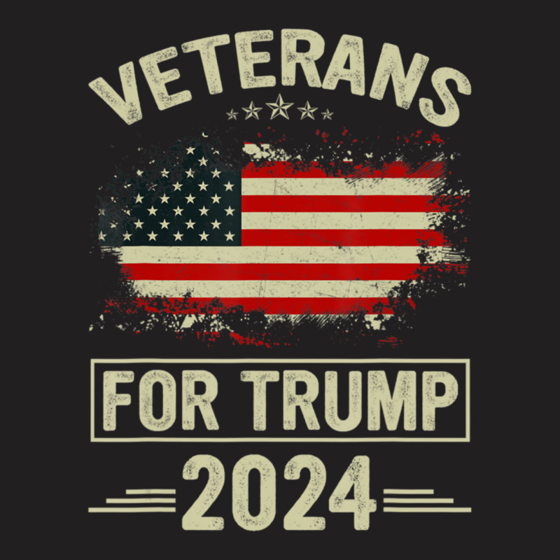 Veterans For Trump 2024 Veteran Day T-shirt | Artistshot