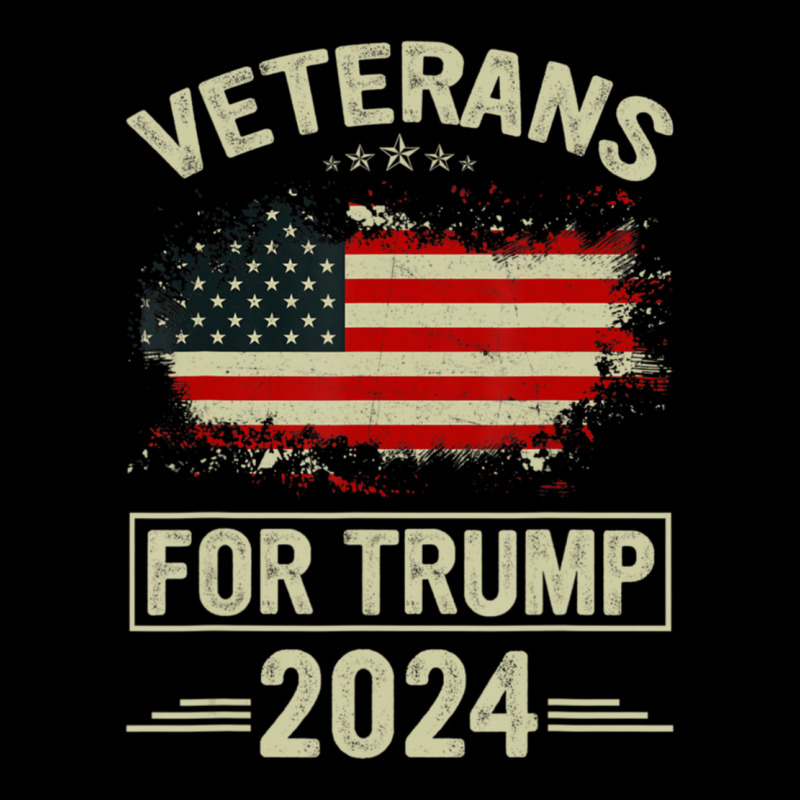 Veterans For Trump 2024 Veteran Day Zipper Hoodie | Artistshot