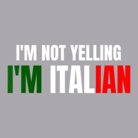 I'm Not Yelling, I'm Italian Italy Joke Italia Loud Youth 3/4 Sleeve | Artistshot