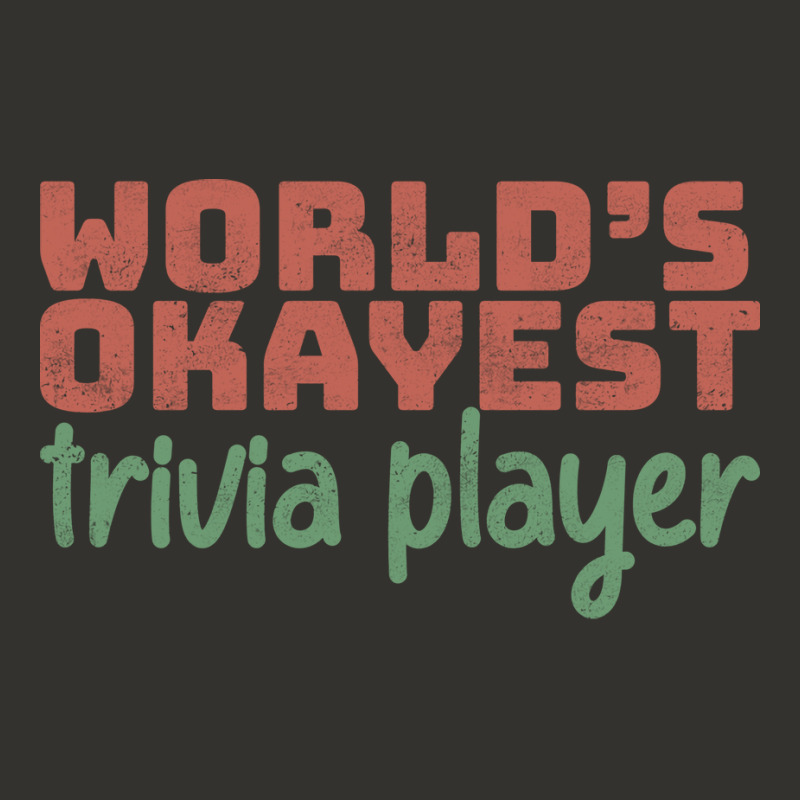 Worlds Okayest Trivia Player Aesthetic Drawstring Bags | Artistshot