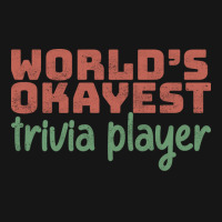 Worlds Okayest Trivia Player Aesthetic Active Duffel | Artistshot