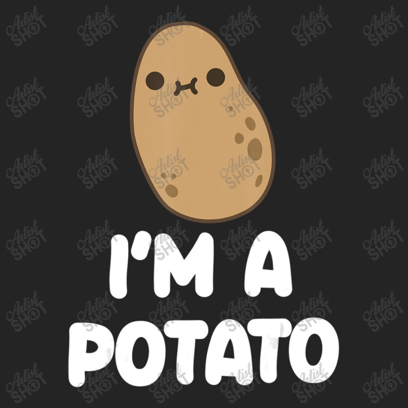 I'm A Potato Food Vegetable Lover Kawaii Style 3/4 Sleeve Shirt by namnguyen | Artistshot