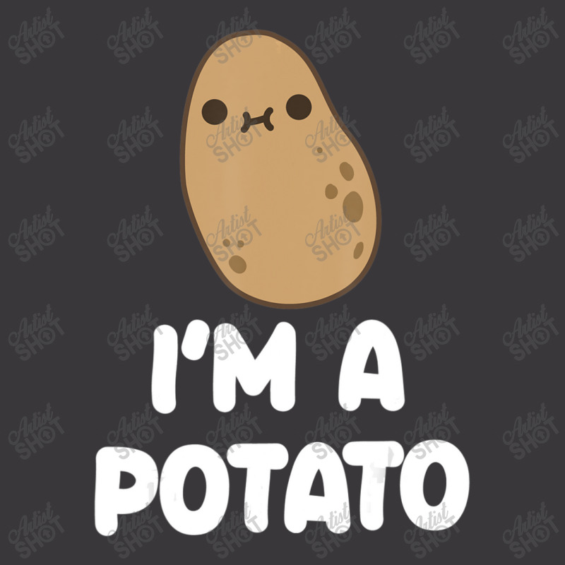 I'm A Potato Food Vegetable Lover Kawaii Style Ladies Curvy T-Shirt by namnguyen | Artistshot