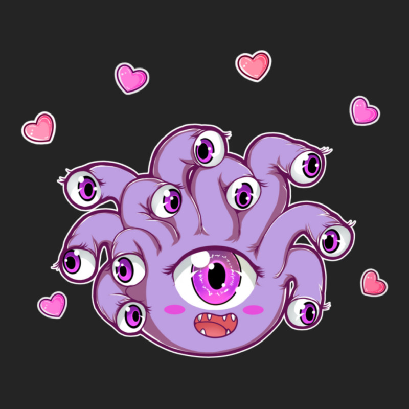 Chibi Beholder 3/4 Sleeve Shirt by LYDIABERRY | Artistshot