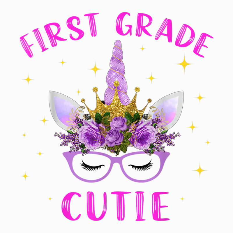 First Grade Cutie Unicorn Face Lover 1st Grade Girl Gift Coffee Mug | Artistshot