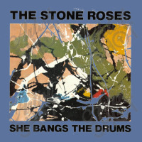 The Stone Roses Bangs The Drums Lightweight Hoodie | Artistshot