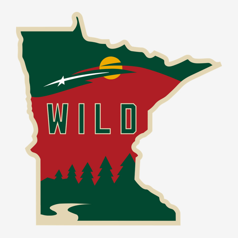 Mn Wild Outline Camper Cup | Artistshot