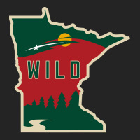 Mn Wild Outline 3/4 Sleeve Shirt | Artistshot