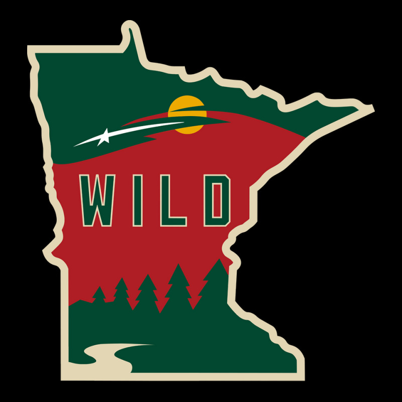 Mn Wild Outline Zipper Hoodie | Artistshot