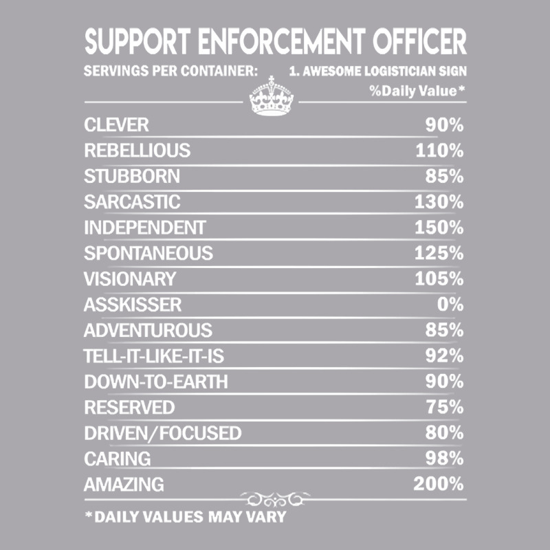 Limited Edition Support Enforcement Officer T Shirt - Support Enforcem Youth 3/4 Sleeve by poppyallen | Artistshot