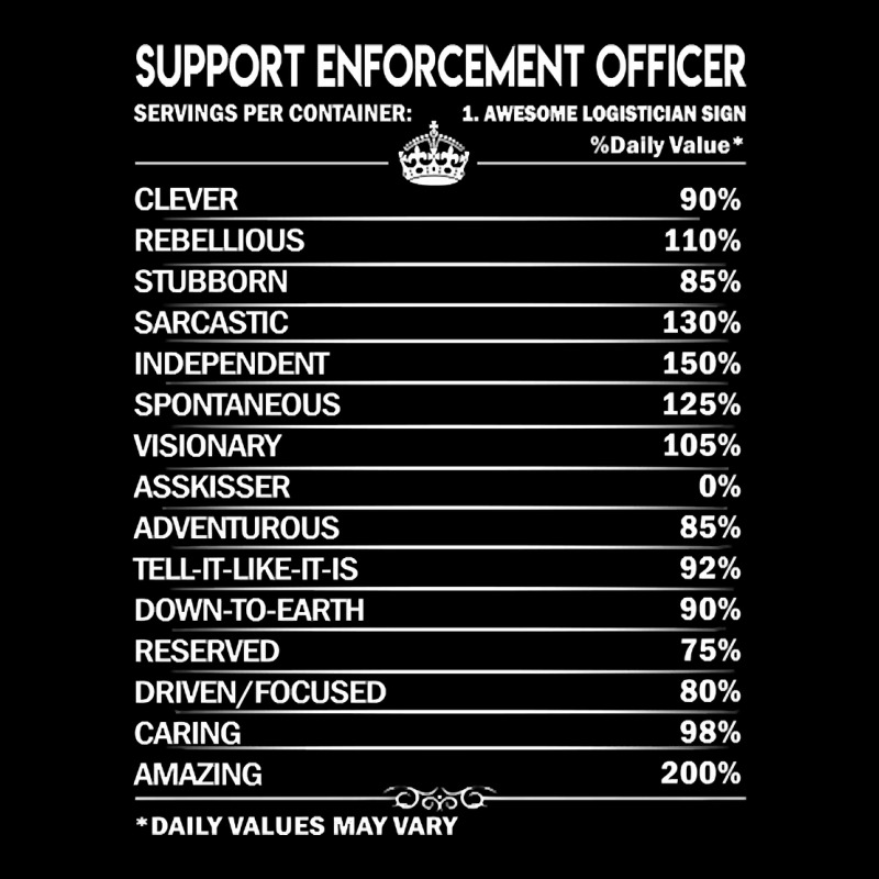 Limited Edition Support Enforcement Officer T Shirt - Support Enforcem Baby Beanies by poppyallen | Artistshot