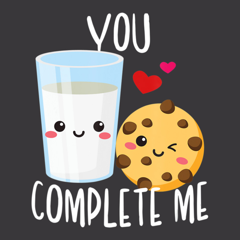 Hot Trend You Complete Me Cute Kawaii Milk & Cookies Valentine Couple Ladies Curvy T-Shirt by Hugo Flowers | Artistshot