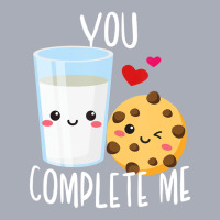 Hot Trend You Complete Me Cute Kawaii Milk & Cookies Valentine Couple Tank Dress | Artistshot