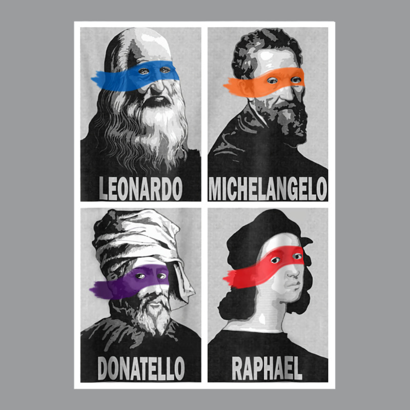 Renaissance Ninja Artists Poster Style Pop Art Classic T-shirt by viliusbassri7 | Artistshot