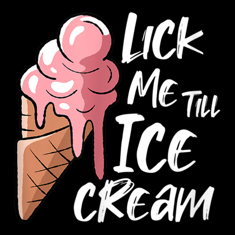 Lick Me Till Ice Cream T Shirt Cropped Hoodie by catotdmontis | Artistshot