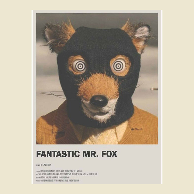 Fantastic Mr. Fox Cropped Hoodie by deshaorgod | Artistshot