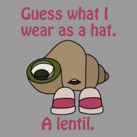 Shell With Shoes On Quote Guess What I Wear As A Hat A Lentil Graphic T-shirt | Artistshot